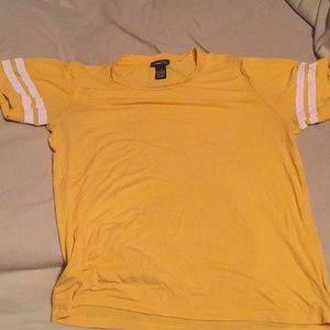 Yellow T shirt!